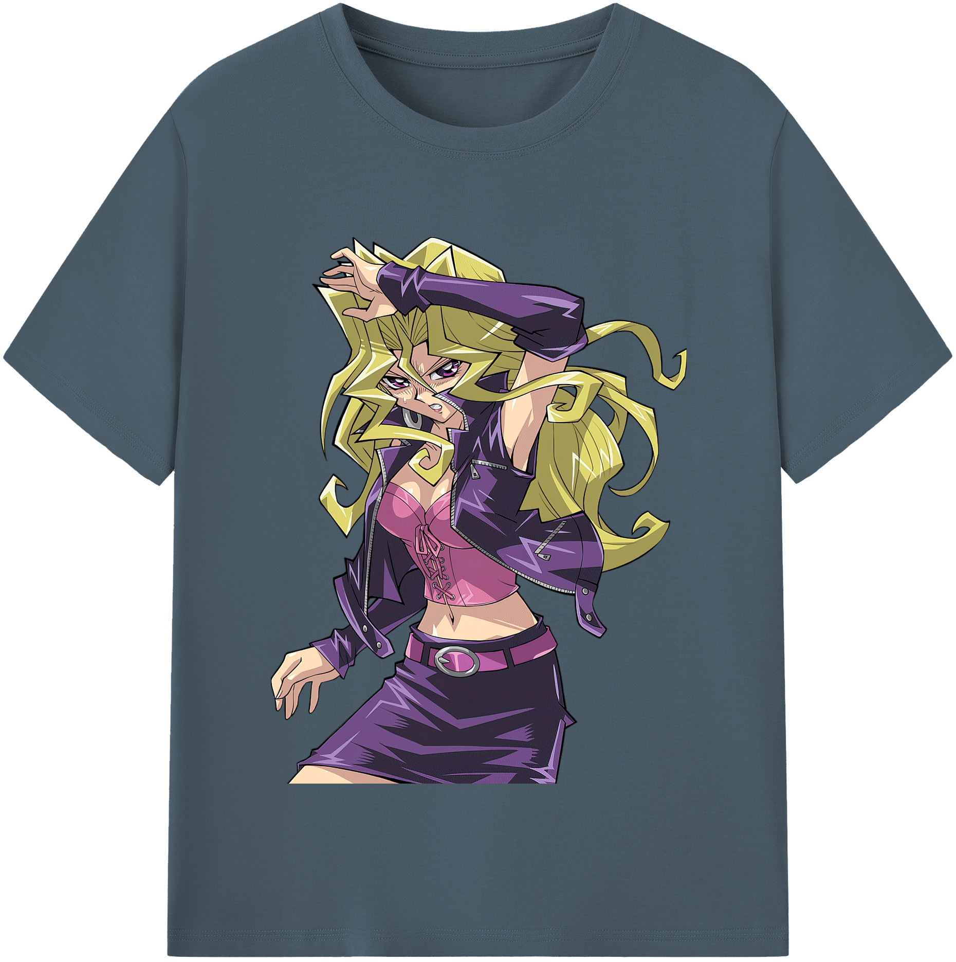 （画像用） 遊☆戯☆王 Yu-Gi-Oh! 綿100％半袖Tシャツ（フロントプリント）